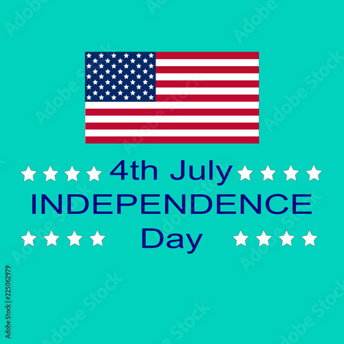 US Independence Day Vector