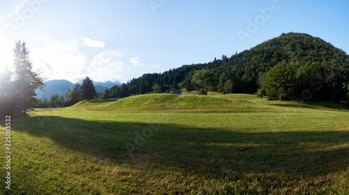 Landscape in the Alps