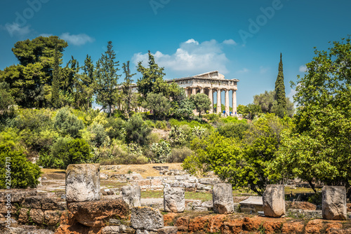 Temple of Hephaestus in Agora, Athens, Greece
