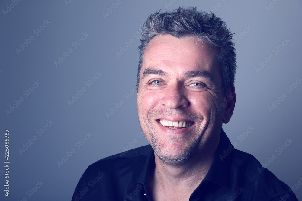 Obraz premium Portrait of a beautiful man