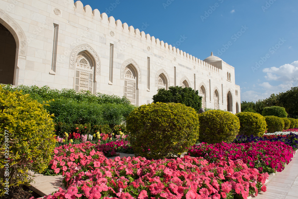 Obraz premium Sultan-Qabus-Moschee in Muscat, Oman