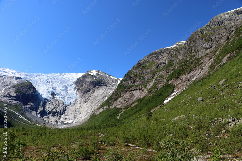 Nigardsbreen glacier in Norway