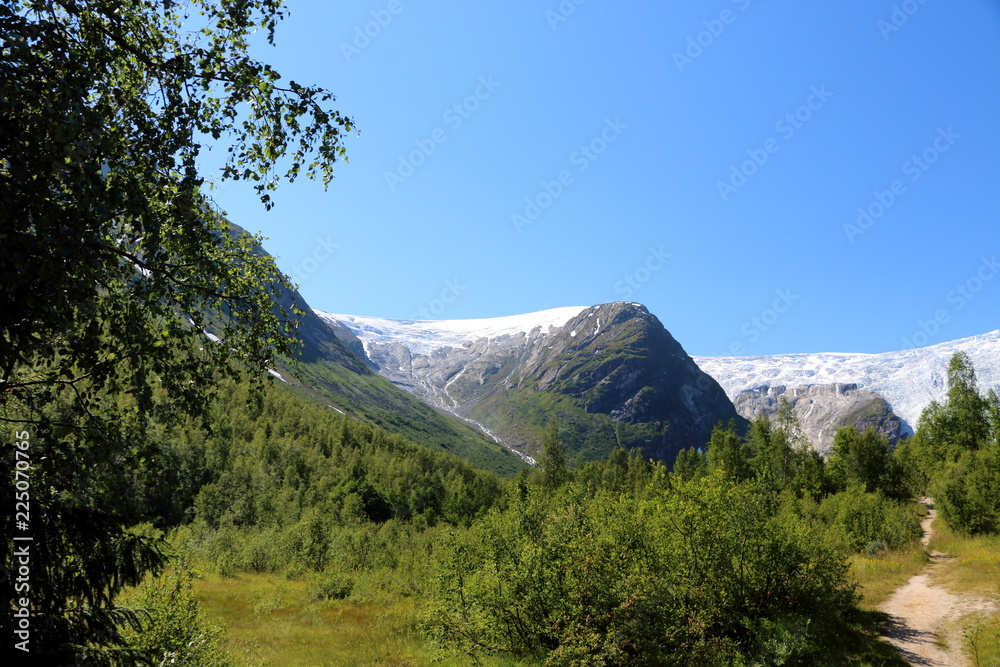 nigardsbreen glacier in Noway