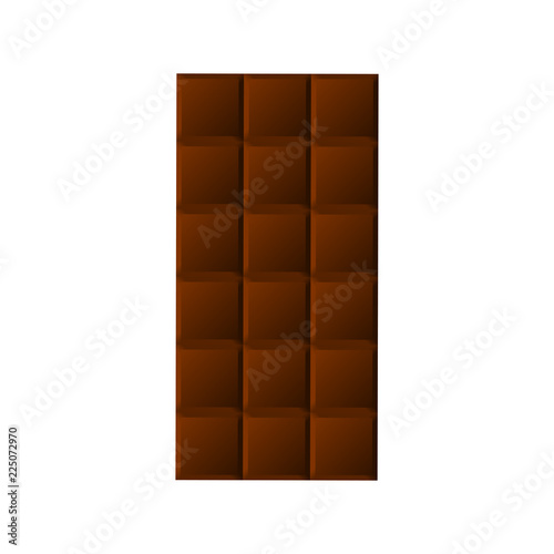 Chocolate bar vector image