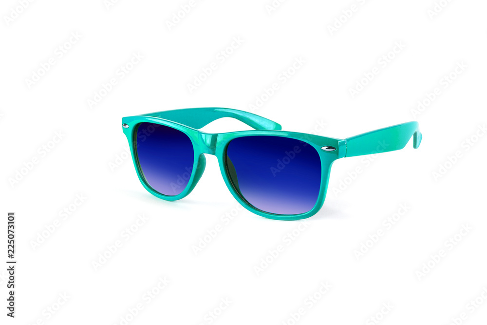 Fototapeta premium sunglasses to protect your eyes from the sun isolated on white background