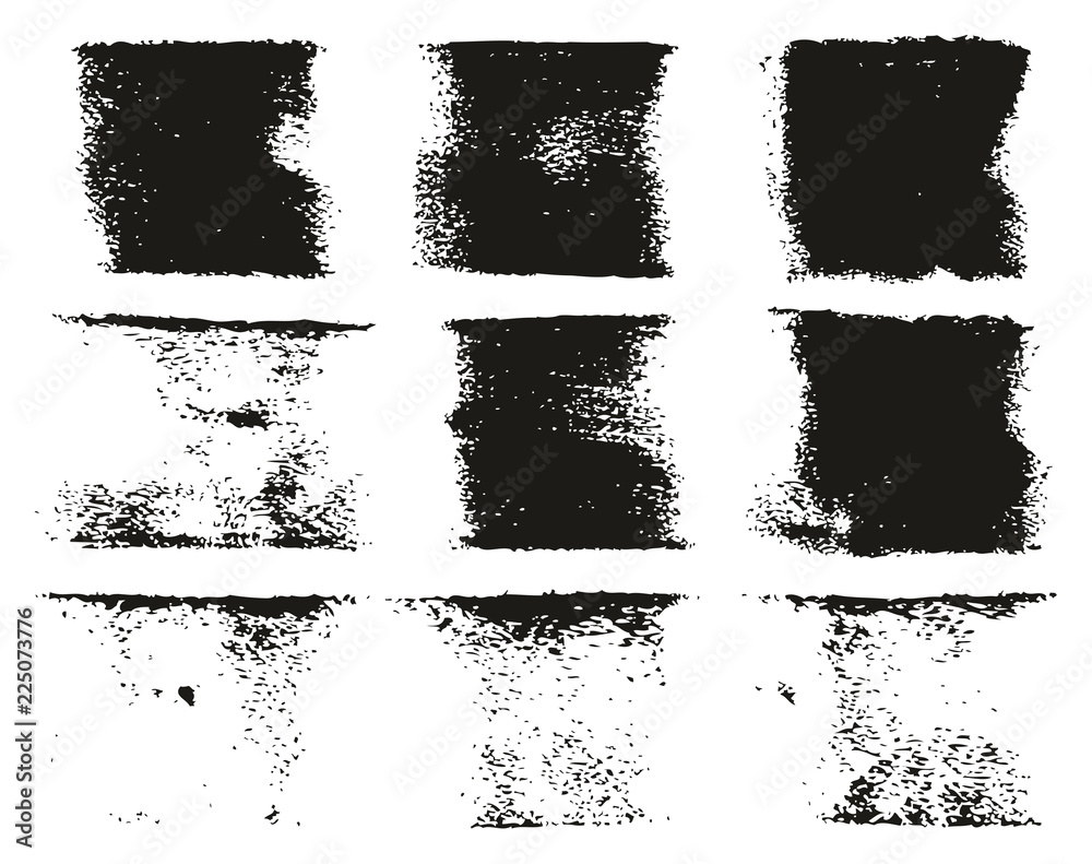 Paint Roller Lines High Detail Abstract Vector Lines & Background Set 62