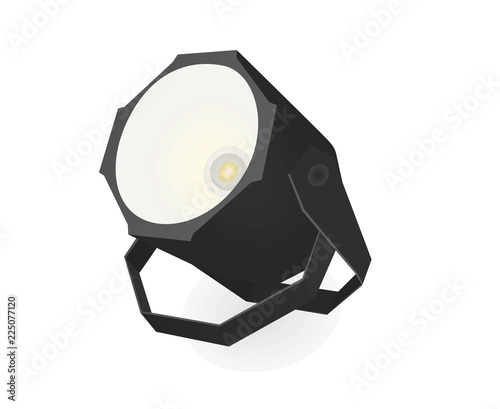 Theater light. vector illustration