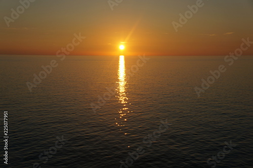 Sonnenuntergang Ostsee © Kristina Charles