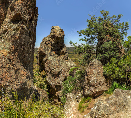Hanging rock-a mystical place in Australia, Victoria