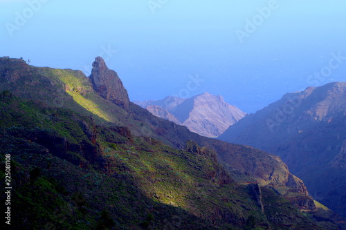 mountains in La Gomera