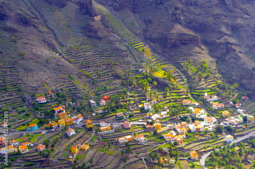 landscape in La Gomera