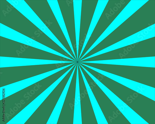 Fondo de estallido verde y azul.