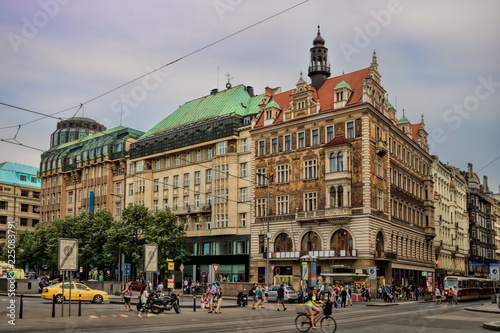 Fototapeta Naklejka Na Ścianę i Meble -  Prag, Wenzelsplatz