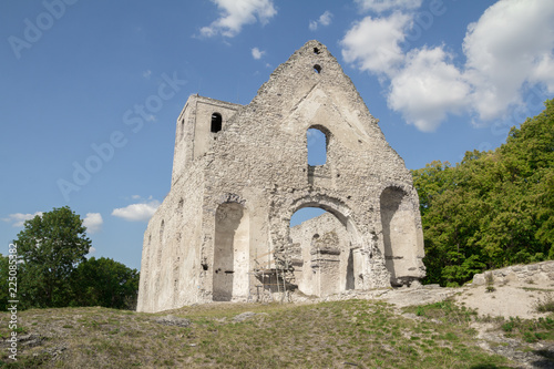 ruins of medieval church © santiago silver