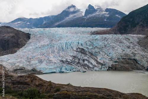 Bild auf Leinwand Mendenhall Gletscher