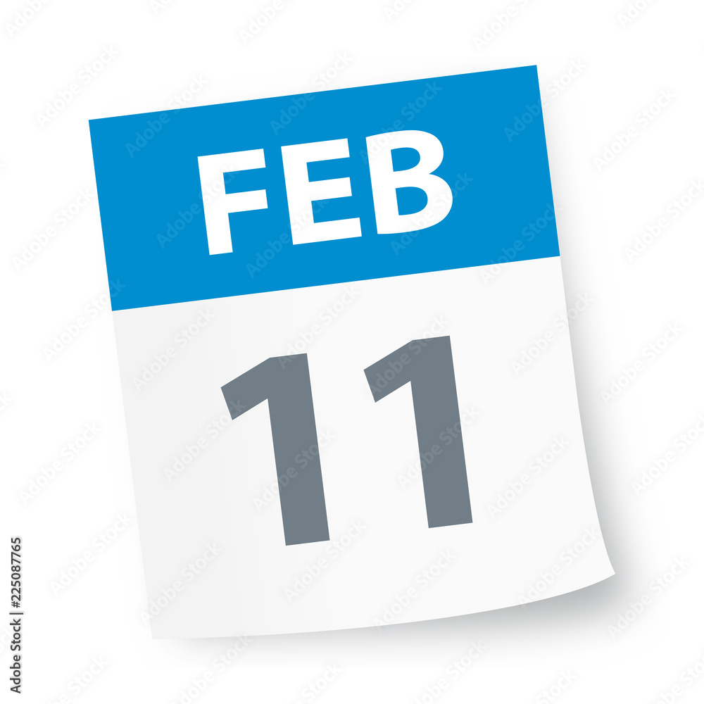 February 11 - Calendar Icon February 11 - Calendar Icon