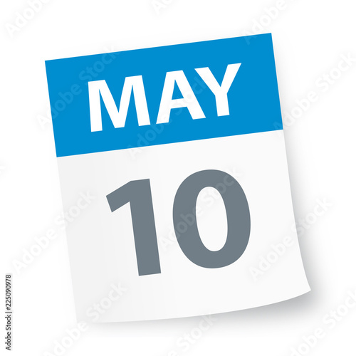 May 10 - Calendar Icon