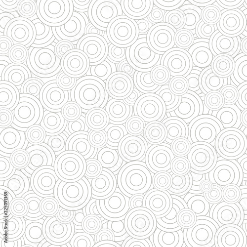 Abstract seamless pattern of circles © Lindarks