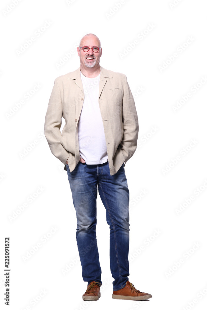 Full body caucasian man Full body caucasian man