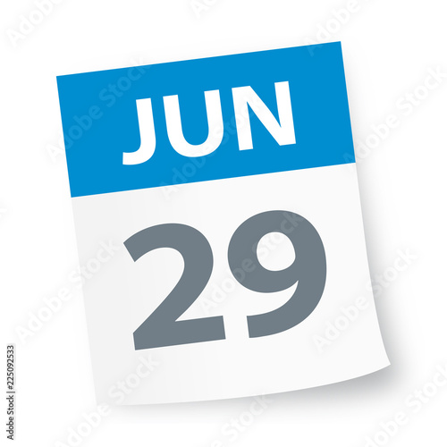 June 29 - Calendar Icon