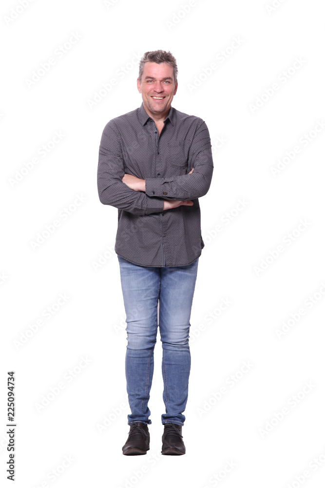 Full body caucasian man Full body caucasian man