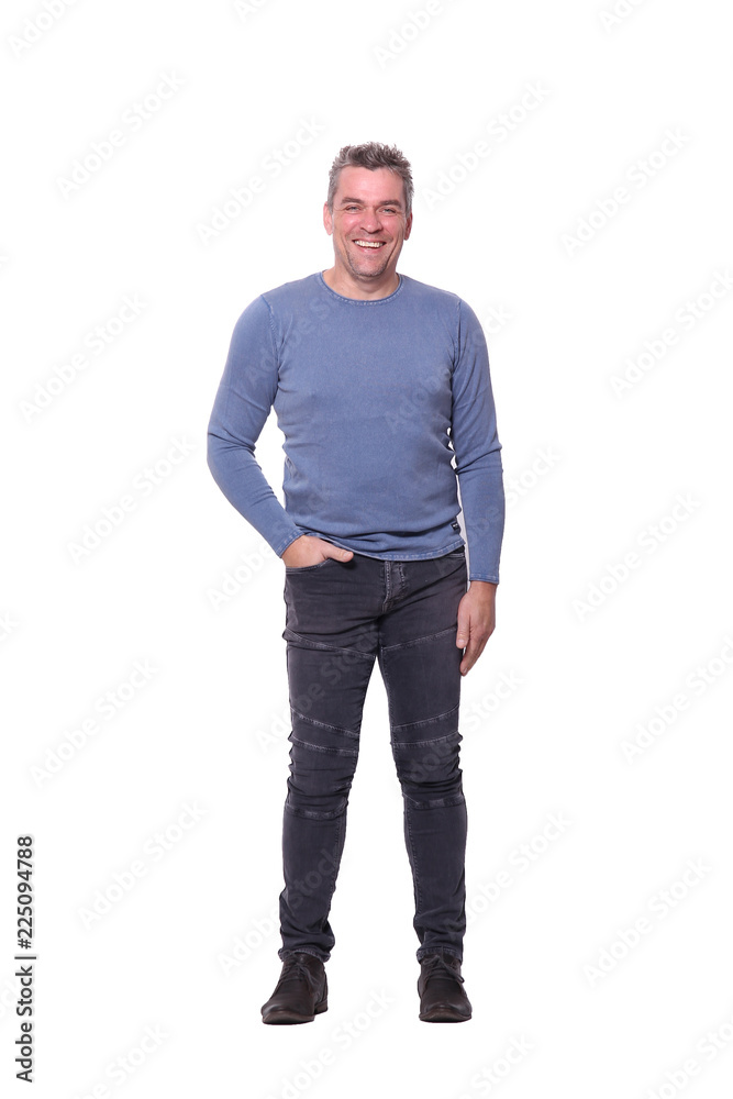 Full body caucasian man Full body caucasian man