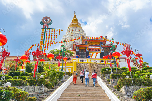 Kek Lok Si Temple on Penang island, Georgetown, Malaysia photo