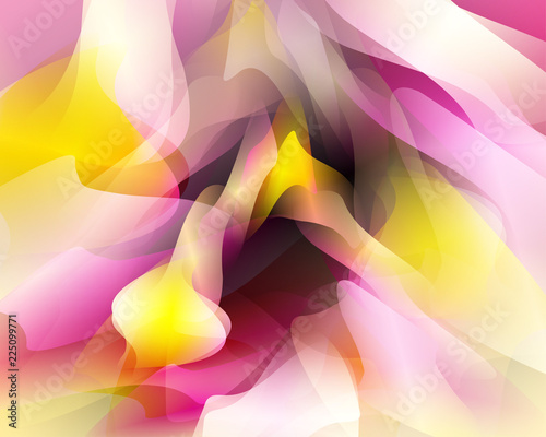 Background with free form superposition