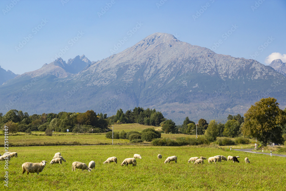 Obraz premium High Tatras mountains, Slovakia