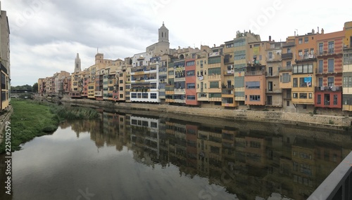 Reflejos en panoramica Girona