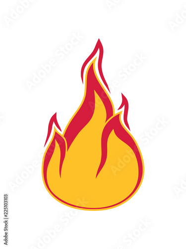 Feuer Flamme Heiss Brennen Verbrennen Warm Clipart Feuerwehr Grillen Lagerfeuer Loschen Flammen Anzunden Feuerteufel Verbrannt Stock Illustration Adobe Stock