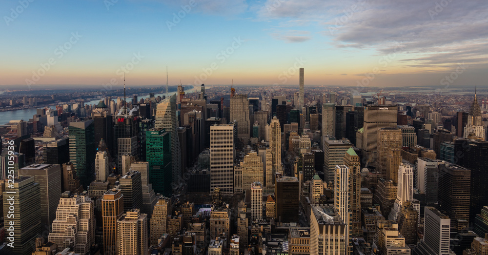 Vista aérea de Manhattan III