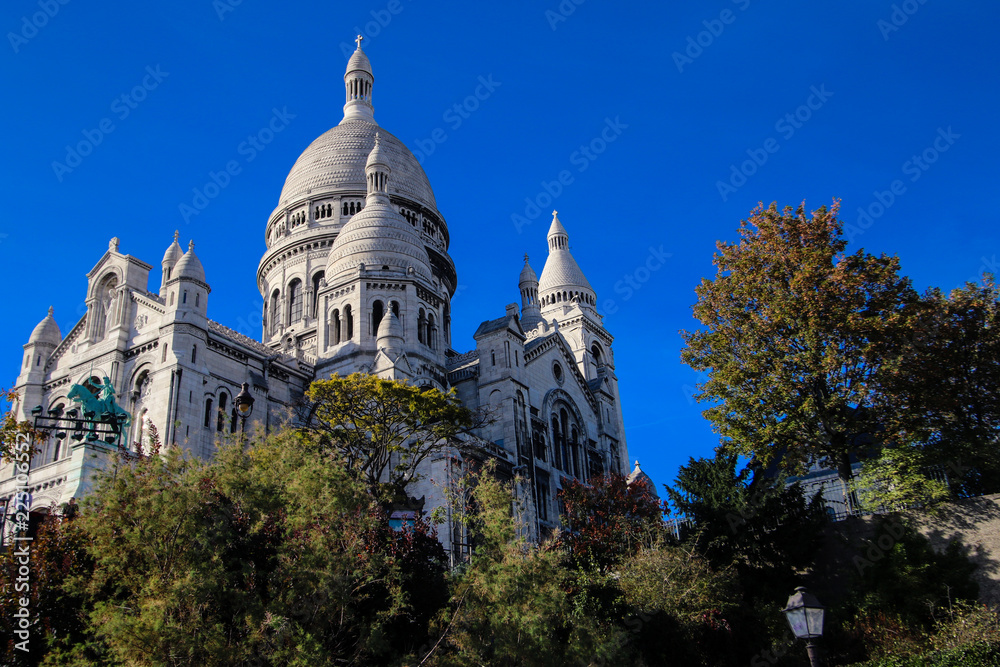 Sacre Coeur Paris at Montartre in France Sacre Coeur Paris at Montartre in France