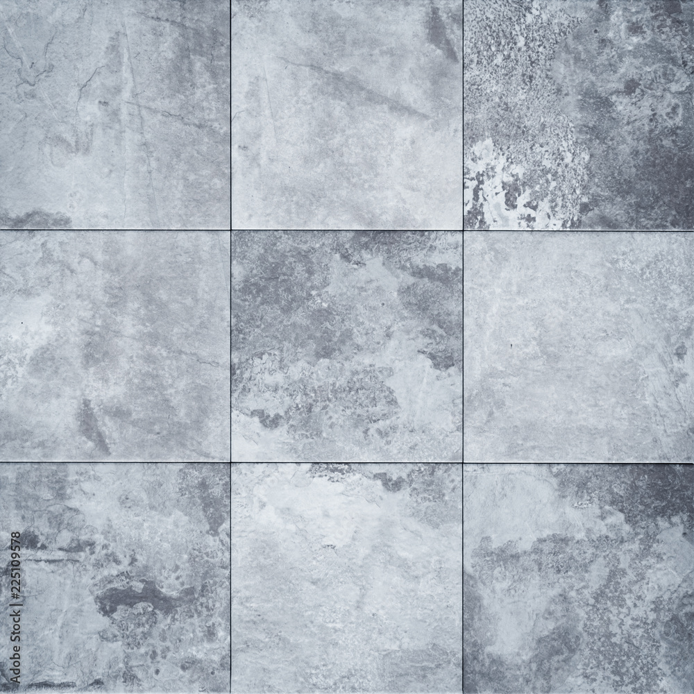 Fototapeta premium patchwork tile with stone texture - tiled background