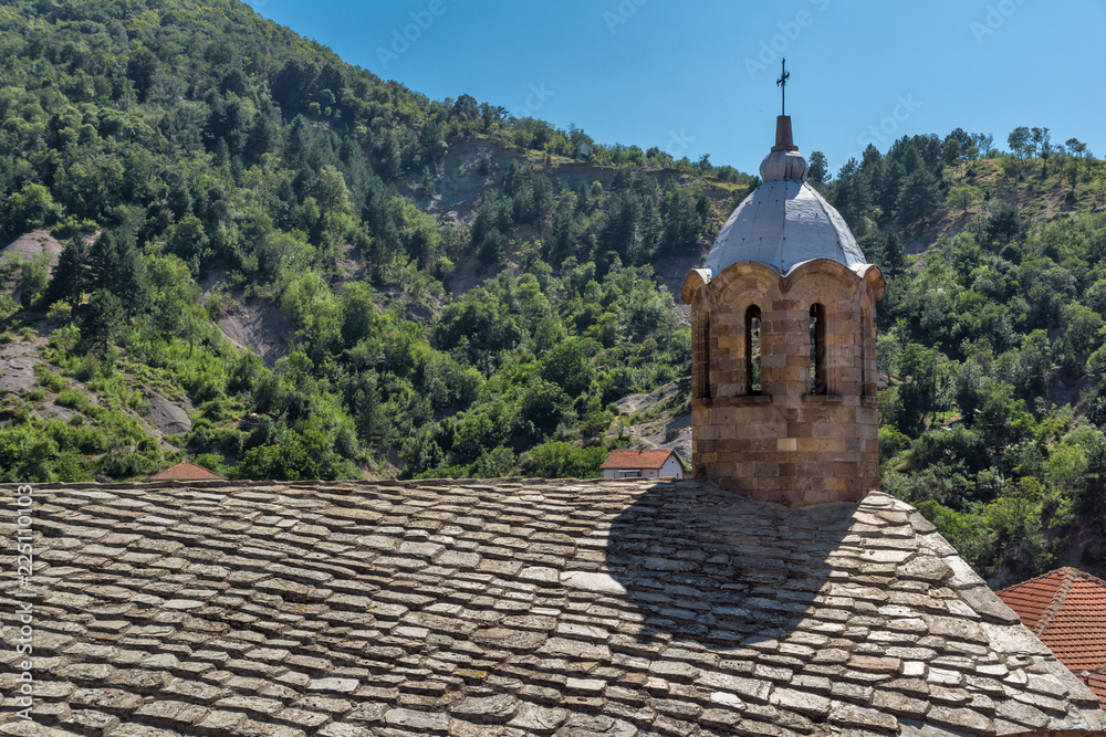 Medieval Orthodox church at the center of town of Kratovo, Republic of Macedonia
