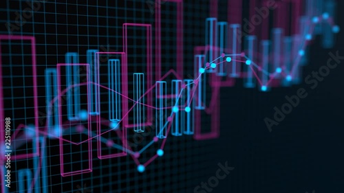 4K Financial Data Concept photo