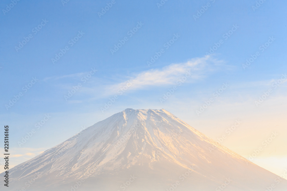 Mountain Fuji in sunrise, Yamanashi