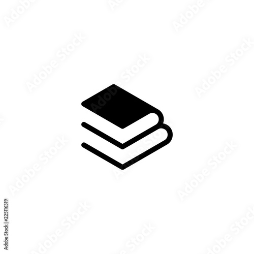 stacked book icon