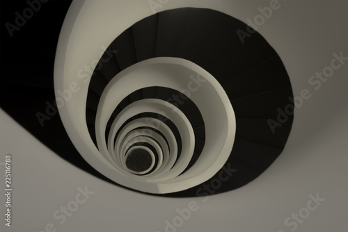 Bilbao Spain hotel spiral staircase