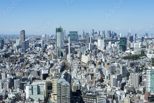 cityscape of tokyo   shinjyuku shibuya meguro