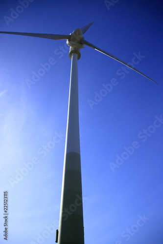 Windkraftanlage auf dem Grünen Heiner photo