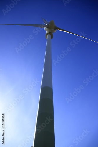 Windkraftanlage auf dem Grünen Heiner photo