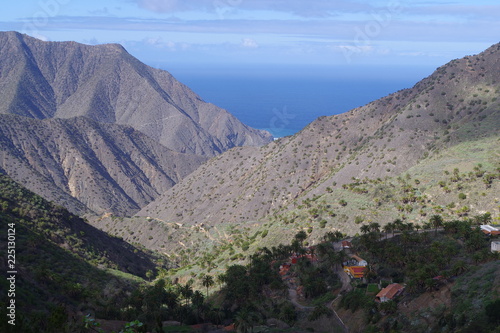 landscape in La Gomera