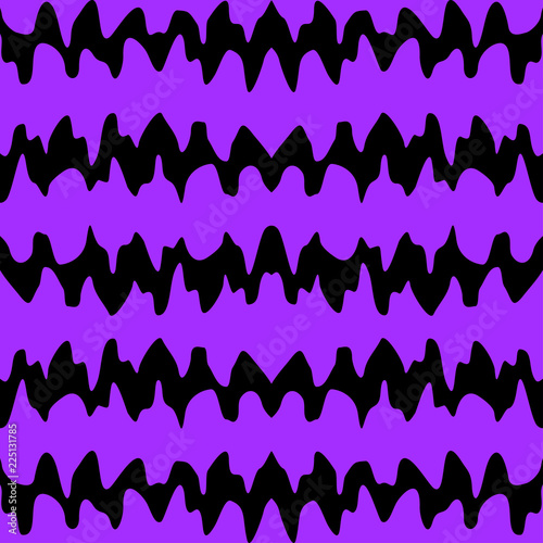 Abstract seamless pattern for girls,boys, children, halloween.Creative vector background with waves.Funny wallpaper for textile and fabric.Fashion style.Colorful bright