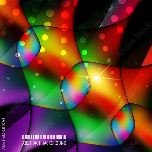 Geometric colorful abstract background