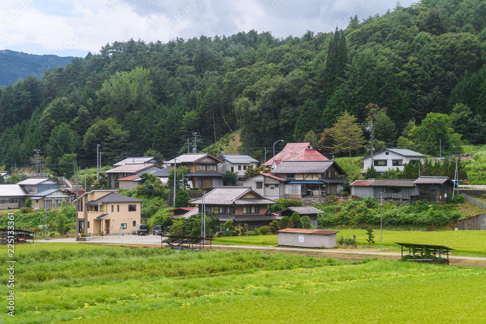 countryside town of Japan