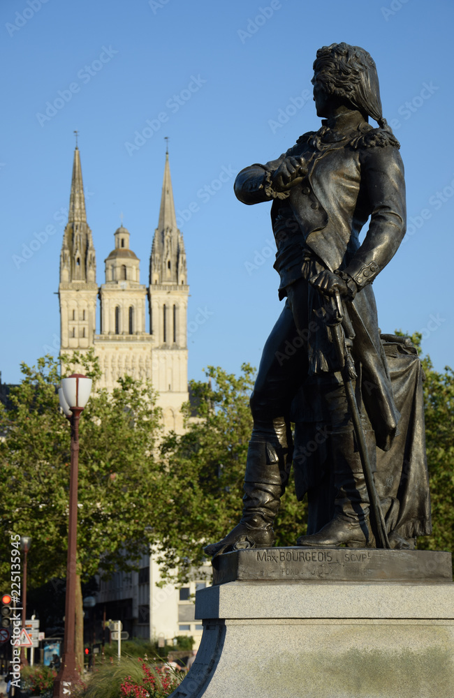 Beaurepaire-Statue in Angers