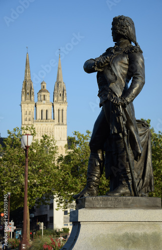 Beaurepaire-Statue in Angers