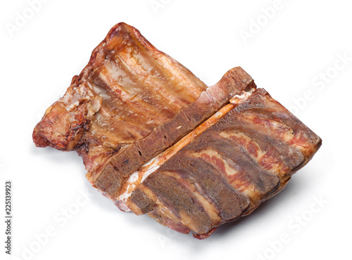 Smoked pork ribs