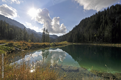 herzsee im kleinwalsertal photo